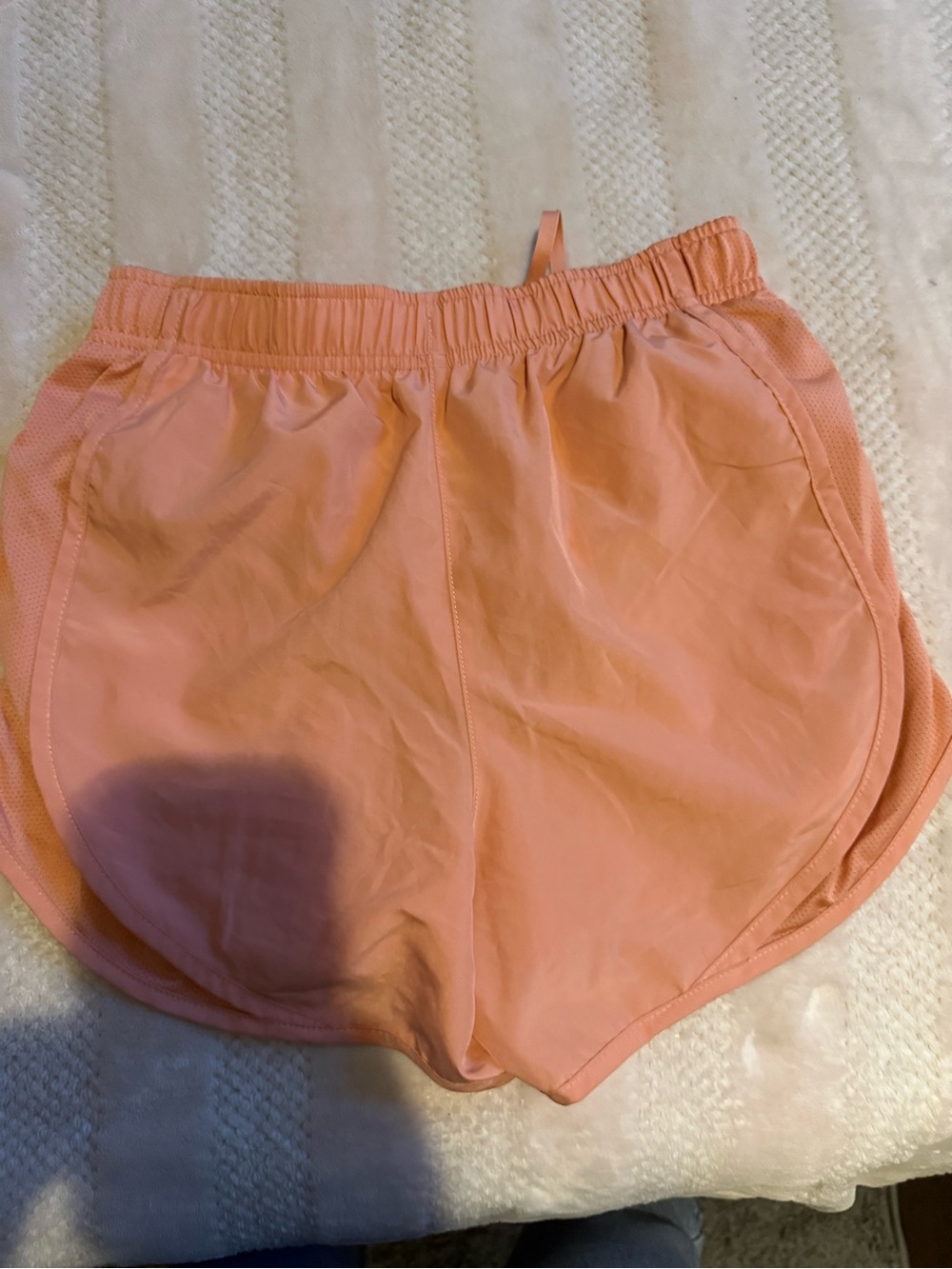 Nike Women's Peach Athletic Running Shorts